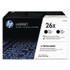 HP INC CF226XD HP 26X, (CF226X-D) 2-Pack High-Yield Black Original LaserJet Toner Cartridges