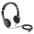 KENSINGTON K97600WW Hi-Fi Headphones, 6 ft Cord, Black