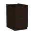 ALERA VA542822ES Alera Valencia Series Full Pedestal File, Left or Right, 2 Legal/Letter-Size File Drawers, Espresso, 15.63" x 20.5" x 28.5"