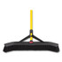 RUBBERMAID COMMERCIAL PROD. 2186280 Maximizer Push-to-Center Broom, 24", Polypropylene Bristles, Yellow/Black