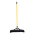 RUBBERMAID COMMERCIAL PROD. 2186280 Maximizer Push-to-Center Broom, 24", Polypropylene Bristles, Yellow/Black