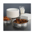 BOARDWALK ROUND9 Round Aluminum To-Go Containers, 300 Gauge, 48 oz, 9" Diameter x 1.66"h, Silver, 500/Carton