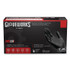 AMMEX CORPORATION GloveWorks® by GPNB49100 Industrial Nitrile Gloves, Powder-Free, XX-Large, 5 mil Thick, 9.5" Long, Black, 100/Box, 10 Boxes/Carton