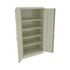 ALERA CM7218PY Assembled 72" High Heavy-Duty Welded Storage Cabinet, Four Adjustable Shelves, 36w x 18d, Putty