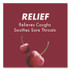 MONDELEZ INTERNATIONAL HALLS 621825221OWN Relief Menthol Cough Suppressant - Oral Anesthetic, Cherry, 30/Pack