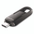 SANDISK CORPORATION SDCZ480064GA Ultra Slider USB 3.2 Type C Flash Drive, 64 GB, Black