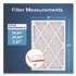 3M/COMMERCIAL TAPE DIV. Filtrete™ 98224CA Allergen Defense Air Filter, MERV 11, MPR 1000, 20 x 30, 4/Carton