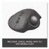 LOGITECH, INC. 2764655 MX Ergo Plus Advanced Wireless Trackball Mouse, 2.4 GHz Frequency/33 ft Wireless Range, Right Hand Use, Black