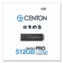 CENTON ELECTRONICS INC. S1U3P6512G DataStick Pro USB 3.2 Type A Flash Drive, 512 GB, Black