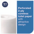 SCA TISSUE Tork® 472881 Advanced Coreless High Capacity Bath Tissue, 2-Ply, White, 1,000 Sheets/Roll, 12 Rolls/Carton