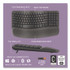 LOGITECH, INC. 920011898 ERGO Wave Keyboard for Business, Graphite
