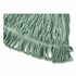RUBBERMAID COMMERCIAL PROD. D21206GR00 Super Stitch Blend Mop, Cotton/Synthetic, Medium, Green