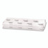 DIVERSEY D1232214 EasyMop Microfiber Dust Mop Pads, 16 x 5.3, White, 50/Pack