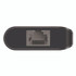 BELKIN COMPONENTS AVC008BTSGY Connect 6-in-1 USB-C Multiport Adapter Hub, 6-Port, Gray