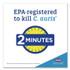 CLOROX SALES CO. Healthcare® 30825EA Hydrogen Peroxide Cleaner Disinfectant Wipes, 6.75 x 5.75, Unscented, 155 Wipes/Canister