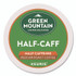 KEURIG DR PEPPER Green Mountain Coffee® 2140552 Half-Caff Coffee K-Cups, 0.33 oz, 48/Box