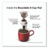 KEURIG DR PEPPER Green Mountain Coffee® 2140552 Half-Caff Coffee K-Cups, 0.33 oz, 48/Box