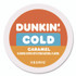 KEURIG DR PEPPER Dunkin'® 5000375314 Cold Iced Coffee K-Cups, Caramel, 0.44 oz, 22/Box