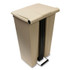 RUBBERMAID COMMERCIAL PROD. 614600BG Legacy Step-On Receptacle, 23 gal, Polyethylene, Beige