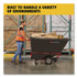 RUBBERMAID COMMERCIAL PROD. 1315 BLA 1 cu yd BRUTE Rotomolded Tilt Truck, 1,250 lb Capacity, Black