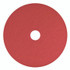 AMERICO MANUFACTURING CO 404415 Buffing Pad, 15" Diameter, Red, 5/Carton