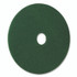 AMERICO MANUFACTURING CO 400316 Scrubbing Pad, 16" Diameter, Green, 5/Carton
