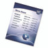 FELLOWES MFG. CO. 5221501 Self-Adhesive Laminating Sheets, 3 mil, 9.25 x 12, Glossy Clear, 10/Pack