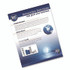 FELLOWES MFG. CO. 5221501 Self-Adhesive Laminating Sheets, 3 mil, 9.25 x 12, Glossy Clear, 10/Pack