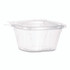 DART CH6DEF ClearPac SafeSeal Tamper-Resistant, Tamper-Evident Containers, 3.72 x 4.2 x 1.97, Clear, Plastic, 400/Carton
