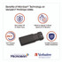 VERBATIM CORPORATION 70902 Pinstripe USB 3.2 Flash Drive, 32 GB, Black 10/Pack