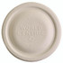 WORLD CENTRIC BOLFB8LF Fiber Lids for Bowls, Fits 8 oz Bowls, 3.7" Diameter x 0.4" h, Natural, Paper, 1,000/Carton