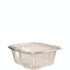 DART CH32DERF ClearPac SafeSeal rPET Tamper-Resistant/Evident Containers, Embossed Bottom, 32 oz, 6.37 x 7.15 x 2.58, Clear, 200/Carton