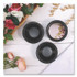 DART 5BWBQ Quiet Classic Laminated Foam Dinnerware, Bowl, 5 oz, Black, 125/Sleeve, 8 Sleeves/Carton