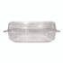 KARAT BY LOLLICUP FPHC99PET1C PET Plastic Hinged Container, 9 x 9 x 3.6, Clear, Plastic, 100/Pack, 2 Packs/Carton