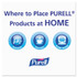 GO-JO INDUSTRIES PURELL® 967406ECDECO Advanced Hand Sanitizer Soothing Gel, Fresh Scent with Aloe and Vitamin E, 8 oz Pump Bottle, 24 Carton