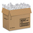 DART SOLO® MOW20007 Regal Mediumweight Cutlery, Individually Wrapped, Knife, Plastic, White, 1,000/Carton