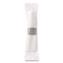 HOFFMASTER 119901 CaterWrap Cater to Go Express Cutlery Kit, Heavyweight, Fork/Knife/Napkin/Spoon, Plastic, Black, 100/Carton