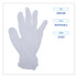 BOARDWALK 365MBX General Purpose Vinyl Gloves, Powder/Latex-Free, 2.6 mil, Medium, Clear, 100/Box