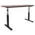 ALERA HTPN1B Alera AdaptivErgo Sit-Stand Pneumatic Height-Adjustable Table Base, 59.06" x 28.35" x 26.18" to 39.57", Black
