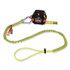 TENACIOUS HOLDINGS, INC. ergodyne® 19013 Squids 3100 Lanyard with Aluminum Carabiner + Cinch-Loop, 10 lb Max Working Capacity, 42" to 54" Long, Lime
