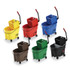 RUBBERMAID COMMERCIAL PROD. FG1863896 WaveBrake 2.0 Bucket/Wringer Combos, Side-Press, 35 qt, Plastic, Black
