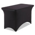 ICEBERG ENTERPRISES 16511 iGear Fabric Table Cover, Polyester/Spandex, 24" x 48", Black
