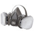 3M/COMMERCIAL TAPE DIV. 6311PA1A Half Facepiece Paint Spray/Pesticide Respirator, Large