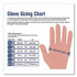 AMMEX CORPORATION Professional VPF66100 Vinyl Exam Gloves, Powder-Free, Large, Clear, 100/Box