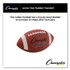 CHAMPION SPORT Sports RFB3 Rubber Sports Ball, Football, Junior Size, Brown