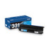 BROTHER INTL. CORP. TN331C TN331C Toner, 1,500 Page-Yield, Cyan