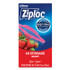 SC JOHNSON Ziploc® 314469BX Double Zipper Storage Bags, Triple System Seal, Quart, 9.63" x 8.5", Clear, 48/Box