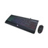 ADESSO INC AKB137CB Backlit Gaming Keyboard and Mouse Combo, USB, Black