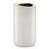 SAFCO PRODUCTS 9921WH Open Top Oval Waste Receptacle, 14 gal, Steel, White
