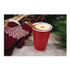 DART P16RPK SOLO Party Plastic Cold Drink Cups, 16 oz, Red, 50/Pack